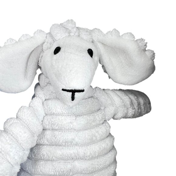 Ribbed Plush Animal Toys Fox Dog Sheep Pets Lot of 3 - Picture 3 of 6